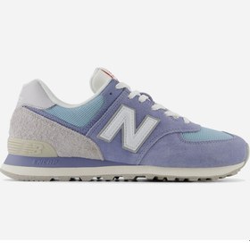 Resim New Balance 574 U574BLG-NB Mor Kadın Lifestyle Ayakkabı 