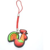 Resim Hdmarketim Sevimli Tavuk Figürlü Çanta Ve Anahtarlık Süsü N11.19584 