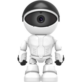 Resim Robot Görünümlü Wi-Fi Bebek Kamerası 