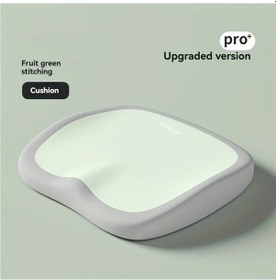 Resim Oldfriend Ergonomik Memory Köpük Ofis Ve Ev İçin Taşınabilir 8 Renk Gri Yeşil Bel Desteği 