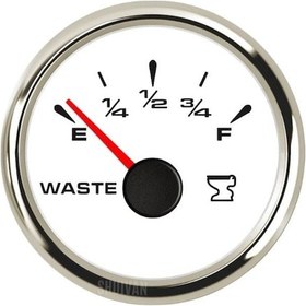 Resim Sealux Katı Atık Seviye Göstergesi 12v/24v 240-33 Ohm - Beyaz-1417 