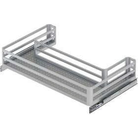 Resim Starax Gri Bağımsız Alüminyum Eviye Altı Çekmece (S-2741-G) 