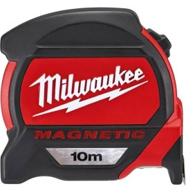 Resim MILWAUKEE Şerit Metre Manyetik Metre 27 mm 10 Metre 