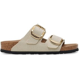 Resim Birkenstock Arizona Vegan Big Buckle Kadın Terlik Bst1026726g0012 Bej 