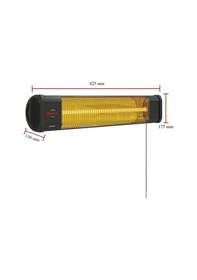 Resim Mirkraft Effect 2000 W Duvar Tipi Elektrikli Isıtıcı 