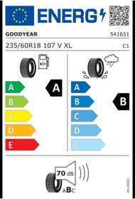 Resim Goodyear 235/60 R18 107V Eagle F1 Asymmetric 3 SUV JLR XL Oto Yaz Lastiği (Üretim:2024) 
