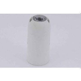 Resim 10'lu Paket E14 Düz Duy Beyaz 