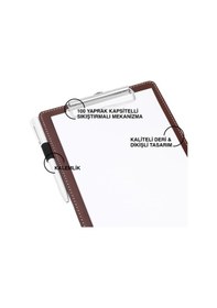 Resim Sekreterlik,a5 Küçük Boy,kapaksız,a5 Clipboard Vegan Suni Deri,17,5x24,5 Cm.,bordo 