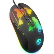 Resim Everest GX69 JAVELIN Usb Siyah RGB Ledli 7D Optik Gaming Oyuncu Mouse 