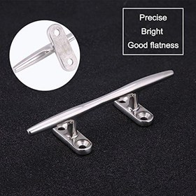 Resim Deniz Kelepçe Tabanı Kelepçesi, Deniz Yat Için 5 İnç Ağır Hizmet Tipi Tekne İçi Boş Taban Kelepçesi Paslanmaz Çelik 