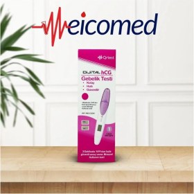Resim Meicomed Luxury Qrtest Dijital Hamilelik Testi 1 Adet 