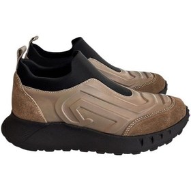 Resim Vizon Hakiki Deri Comfort Taban Sneaker Vizon 