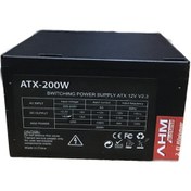 Resim Ahm Atx-200 200W 8 CM Fanlı Güç Kaynağı 