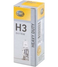Resim Hella Ampul H3 Halojen 24v 70w H3- Pk22s Daf Irısbus Iveco Man Mercedes-benz Neoplan Renault Trucks S 