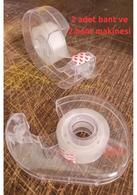 Resim 2 Bant Makinesi, 2 Adet Selo Bant, Para Bandı, Yapıştırma Bandı Makinası 2 