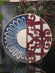 Resim Konyax 2 Kişilik Pasta Tabağı Set Olıvıa Çok Renkli 