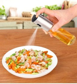 Resim Sprey Cam Şişe Zeytinyağı, Sirke, Yağ Püskürtücü Yağdanlık 100 ml 
