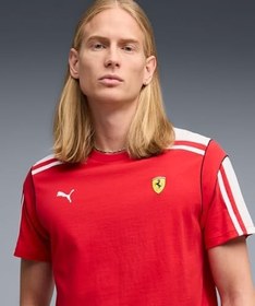Resim Puma Scuderia Ferrari MT7 Erkek Kırmızı Tişört (635836-02) 