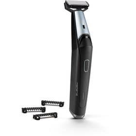 Resim Babyliss Triple S Paslanmaz Çelik 3 Bıçaklı Islak Kullanımlı Kablosuz Sakal Kesme Tıraş Makinesi T880E 