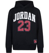 Resim Nike Çocuk Siyah Kapüşonlu Baskılı Sweatshirt 95C479-023 JDB JORDAN HBR FLC PO HO 