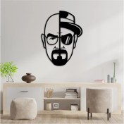 Resim Ne Verelim Size Walter White Forex Duvar Dekoru, Duvar Dekorasyon Breaking Bad Siyah 50CMX37CM 