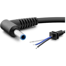 Resim Büro Ev Ofis Bilgisayarı İçin 3adet 1,2mt 150w 4.5x3.0 L Tip Hp Notebook Adaptör Kablosu Seti 