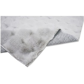 Resim Apex Halı Molecule Peluş Halı Gri 