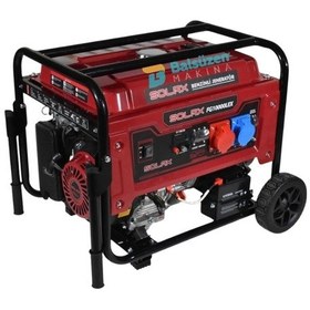 Resim Solax FG10000LEX 7KW Monofaze Benzinli Dual Marşlı Jeneratör 