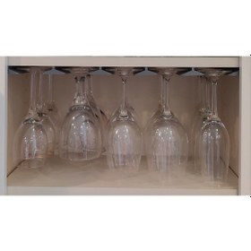 Resim Opencart Şarap Kadehi Tutucu Uzay Tasarrufu Sadece Plastik Aparattır 