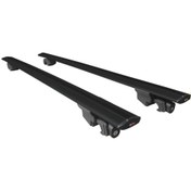 Resim Vauxhall Astra H (A04) SW 2004-2010 Arası ile Uyumlu HOOK Model Ara Atkı Tavan Barı Siyah 2 Adet 