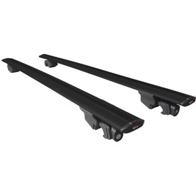 Resim Vauxhall Astra H (A04) SW 2004-2010 Arası ile Uyumlu HOOK Model Ara Atkı Tavan Barı Siyah 2 Adet 