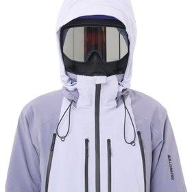 Resim Salomon Spectral Kadın Mor Kayak Ceketi 