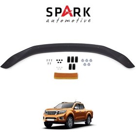 Resim Nissan Navara 2016-2021 Yıl Aralığı Uyumlu Kaput Rüzgarlığı 3mm 