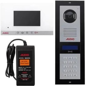 Resim Audıo 3 Daire Görüntülü Sistem Seti (Beyaz Şube) 