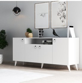 Resim Tanmob Azra Konsol Beyaz - Ksl0201 