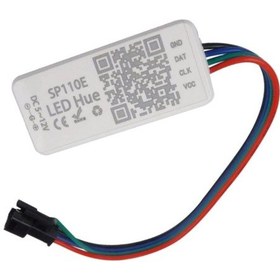 Resim Sp110e Pixel Argb Led Kontrol Cihazı Adreslenebilir Şerit Led Kontrolcüsü 