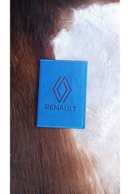 Resim EFE DERİ Renault Deri Dikişli Araç Ruhsat Kılıfı Kabı Oto Ruhsatlık Araba Ruhsat Koruyucu 