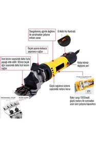 Resim Genel Markalar Prohummer Ph017 Koyun Keçi Kırkma Makinesi (sarı) 