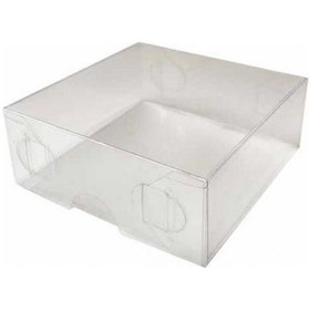 Resim 10X10X3 Kutu Asetat Kare Sarf Malzemesi 10 Adet 