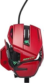 Resim Mad Catz RAT 8+ ADV Oyun Faresi (USB/Kırmızı/20000dpi/11 Düğme) - MR06DCINRD000-0 