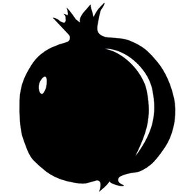 Resim Nar Folyo Sticker 70cm Uzunluk Siyah 