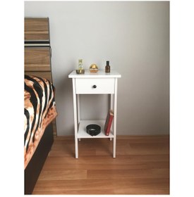 Resim Retro Raflı Komodin 