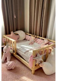 Resim Loolpi Home Ayaklı Montessori Bebek ve Çocuk Karyolası 