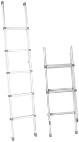 Resim 69 "RV Ranza Merdiven Katlanabilir Anti Kayma Alüminyum Alaşım 5 Adım Ranza Merdiven Karavan için Römork Karavan 