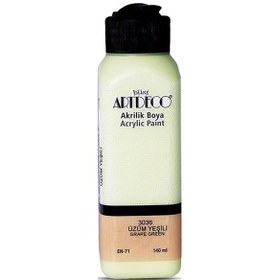 Resim Artdeco Akrilik Boya 140 ML Üzüm Yeşili 070R-3036 