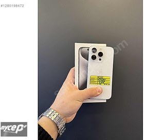 Resim Apple iPhone 15 Pro İkinci El TR | 256 GB | Beyaz 