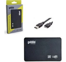 Resim External 2,5'' USB 3.0 Harici Harddisk Kutusu Siyah 