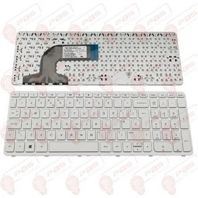 Resim HP Uyumlu 250 G2, 255 G2 Klavye Beyaz Tuş Takımı Tuş Seti Tr 