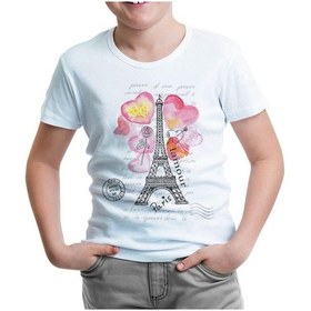 Resim Lord Tshirt Paris - L'Amour Beyaz Çocuk Tshirt 