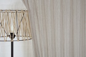 Resim MASSARELLİ ÇİZGİLİ TÜL AÇIK KAHVE 1-3 SIK PİLE 250X260 